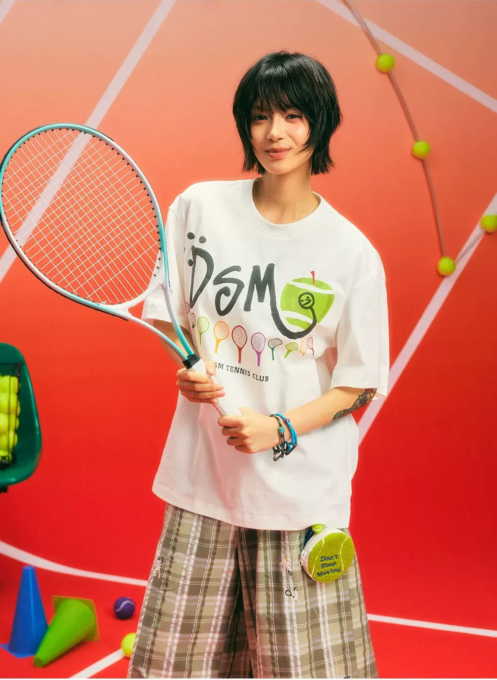 Cooling Graphic Tennis T-Shirt
