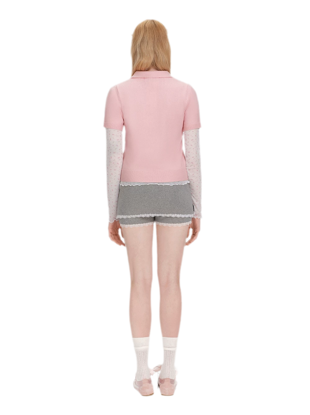 Polo Knit Short Sleeve Tee