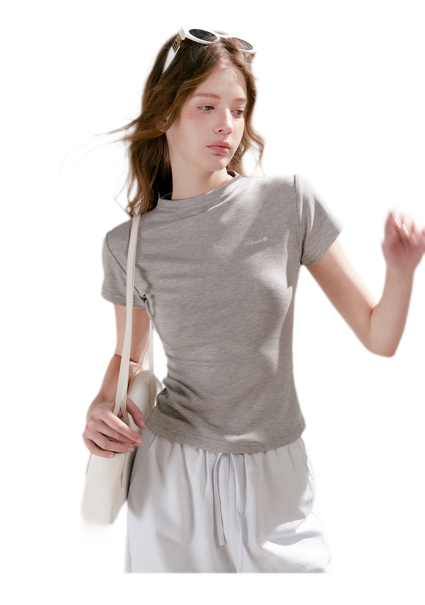 Mock Neck Tee