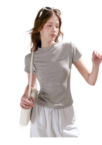 Mock Neck Tee