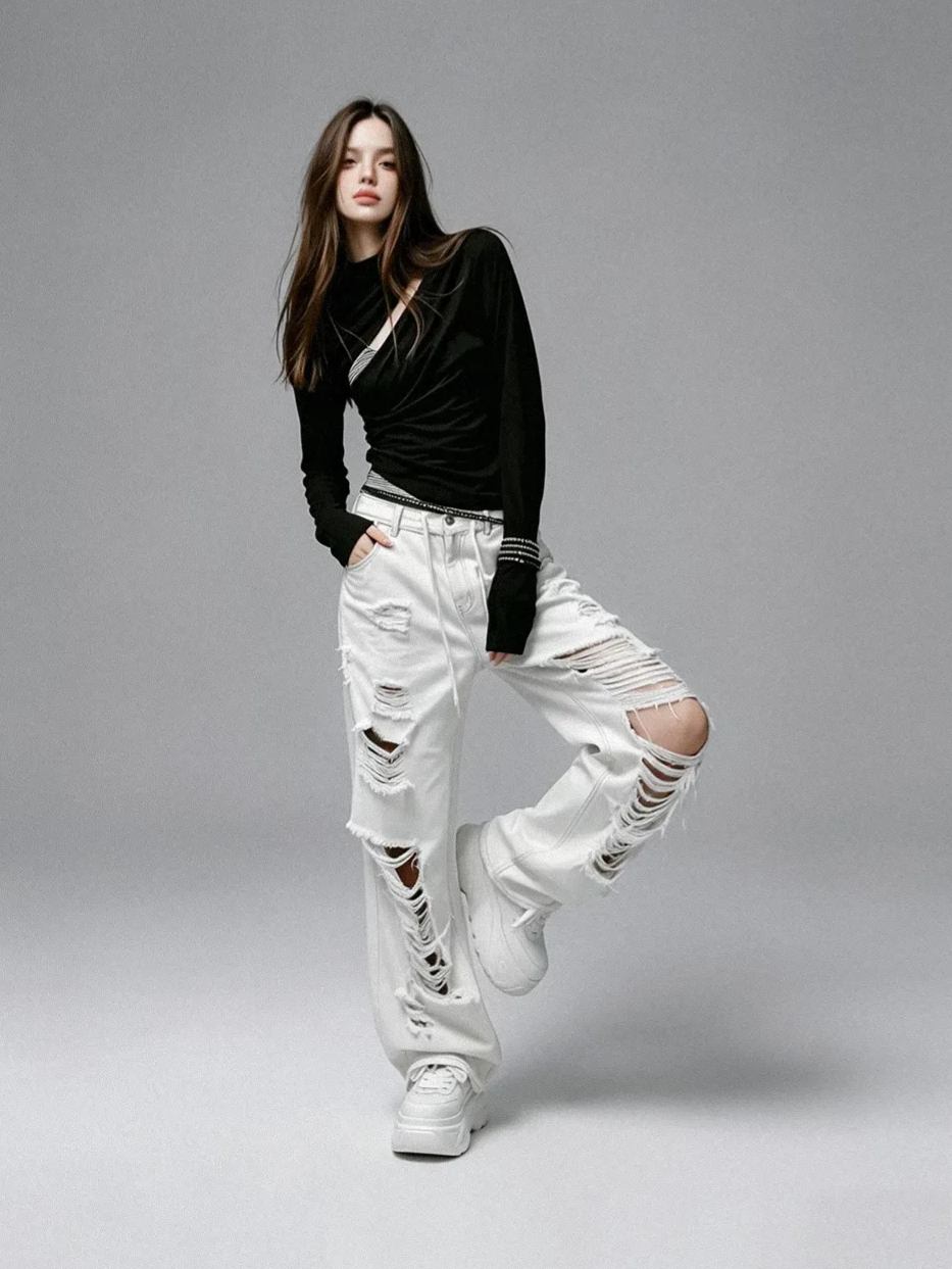 Square Toe Leather Sneakers