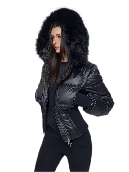 Fur Hood Down Jacket