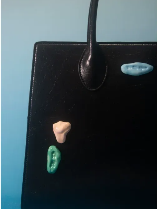 Handmade Ceramic Structured Tote Bag