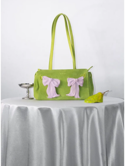 Handcrafted Ceramic Bow Bag