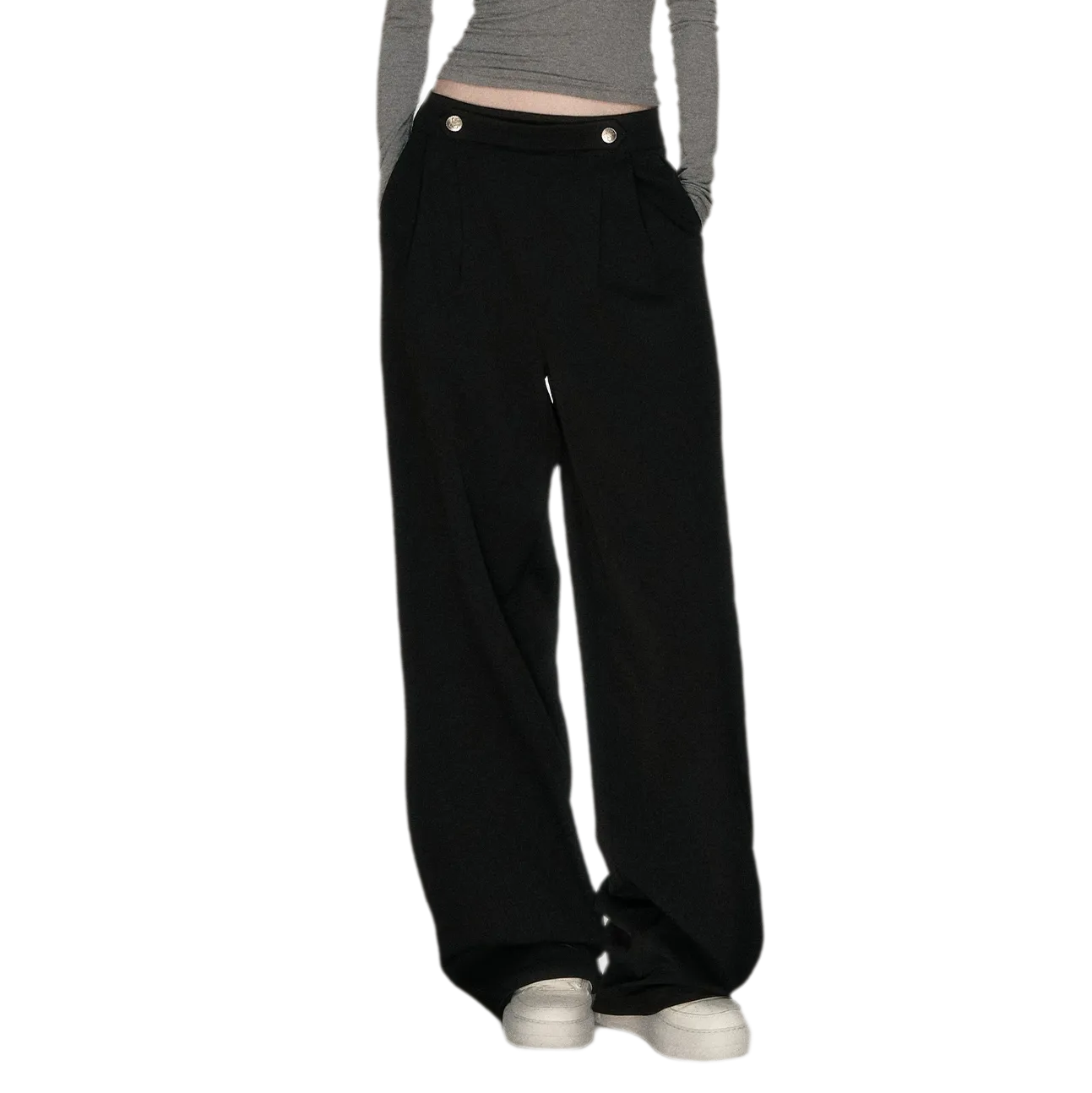 Napoleon Wide-Leg Suit Trousers