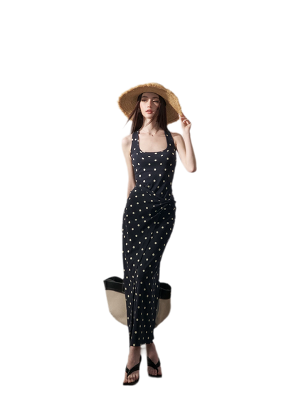 Polka Dot Twist Dress