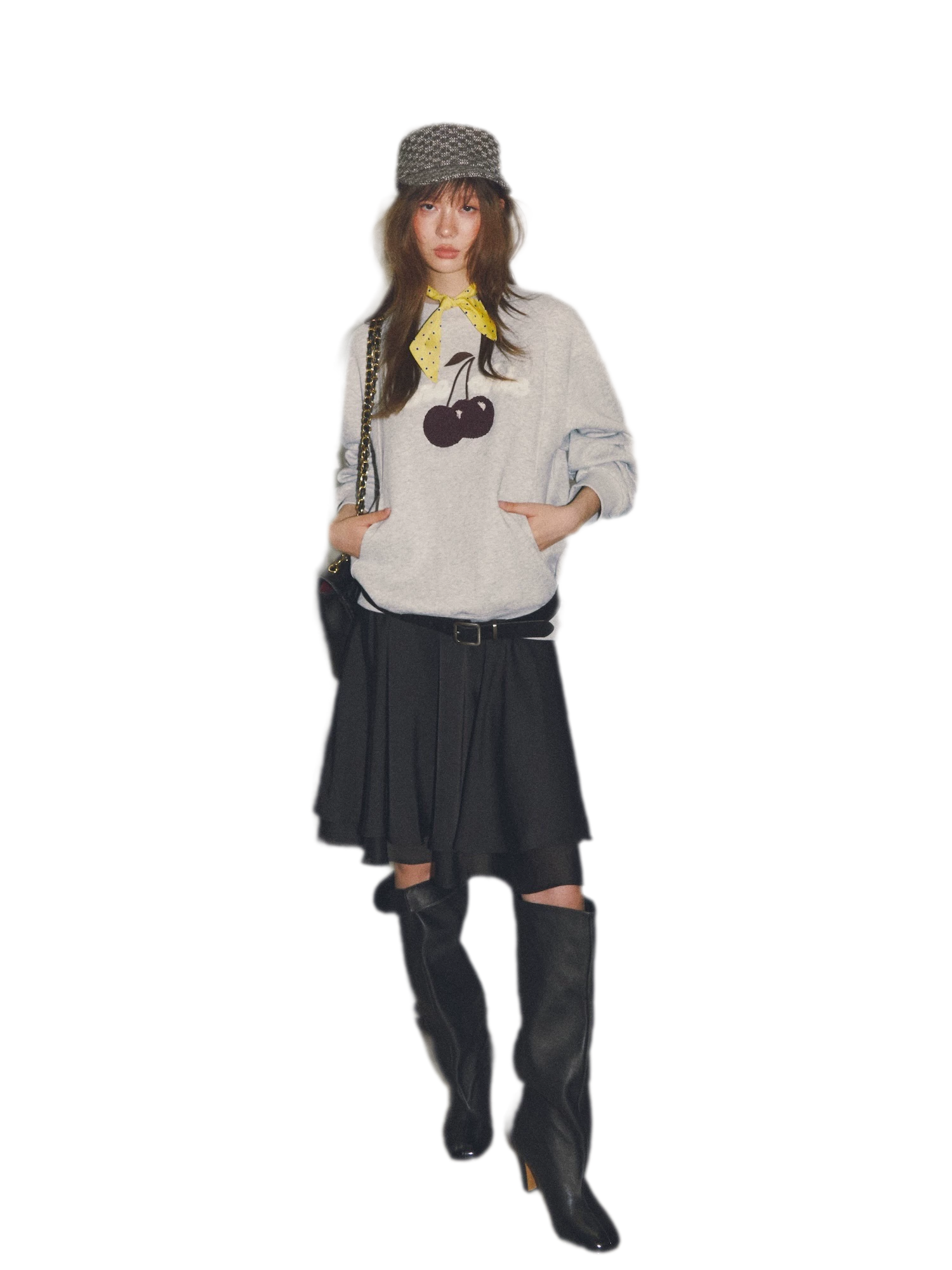 Cherry Letter Sweatshirt