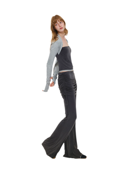 Stretch-Kontrast-Lagenhosen-Set