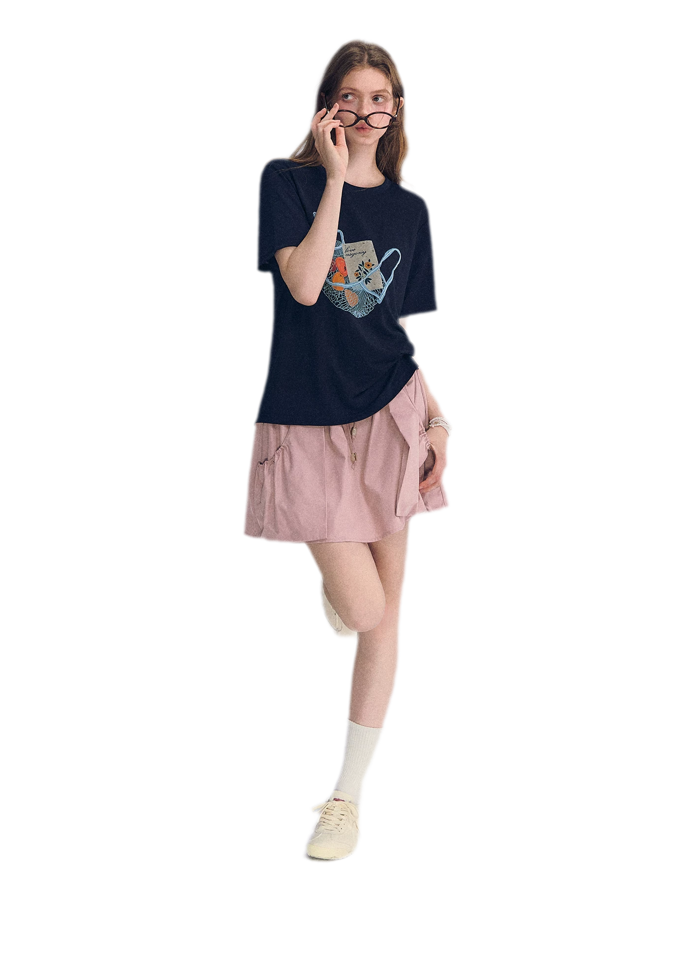 Fruit Embroidery Tee