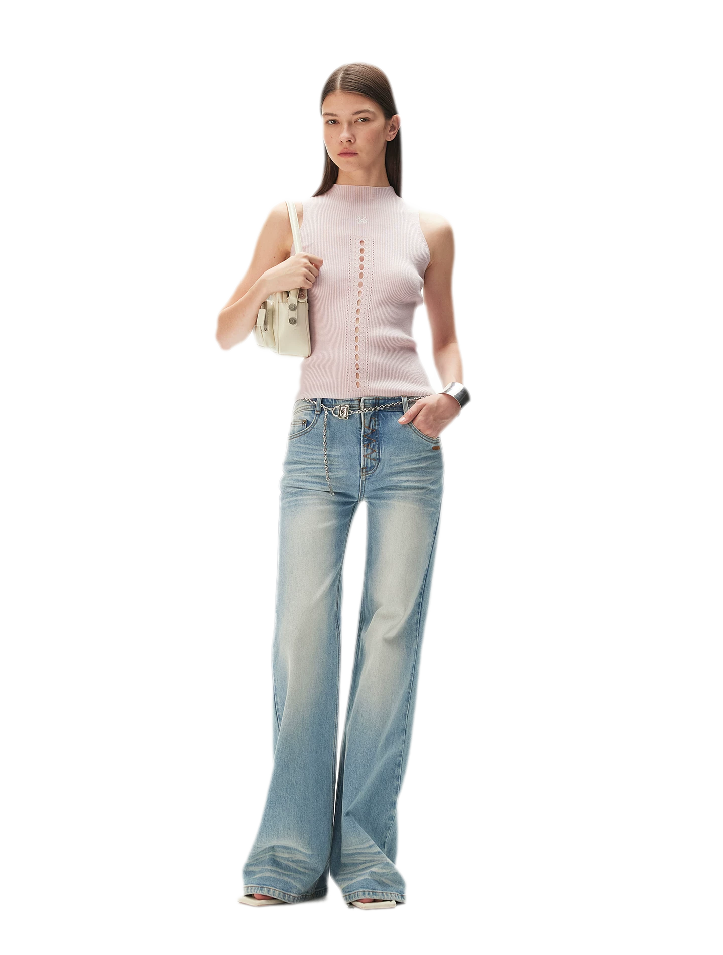 Ribbed Knit Slim Tank
