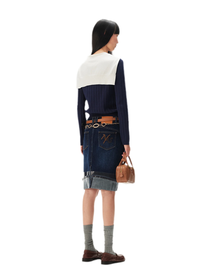 Textured Openwork Knit Cardigan
