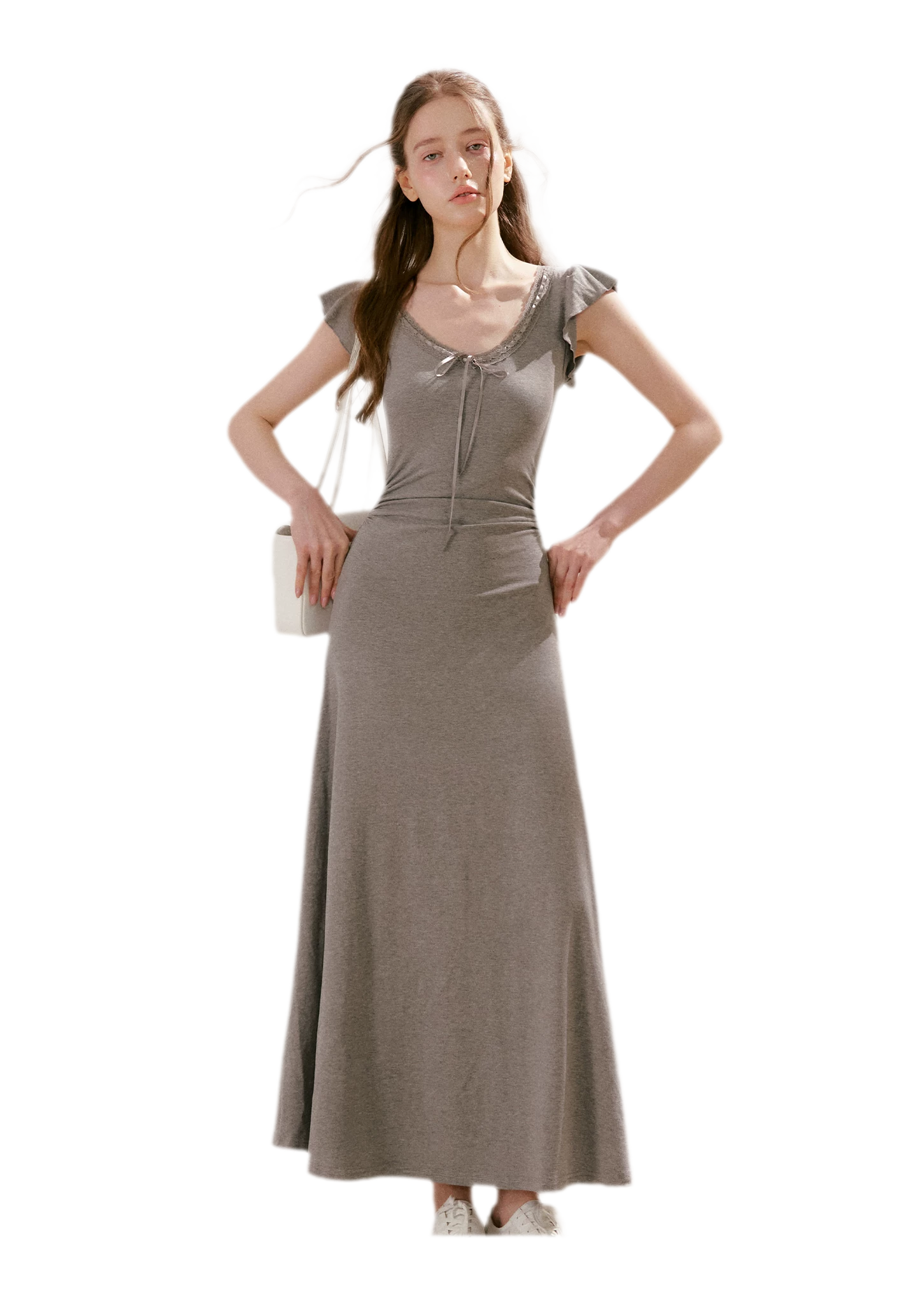 Ribbon A-Line Dress