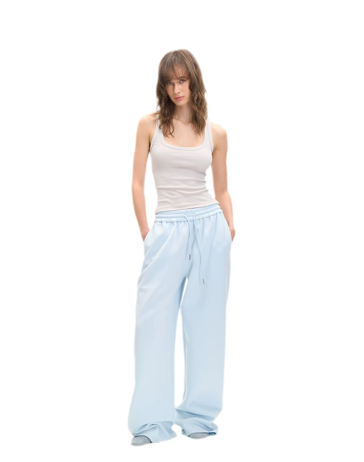 Ribbed U-Neck Cami