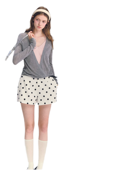 Lyocell Faux Two Knit
