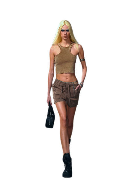 Cross Statue Cargo Sports Shorts