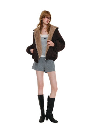 Modal Napoleon Button Shorts