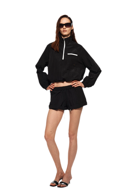 Sun-Protective Raglan Shorts Set