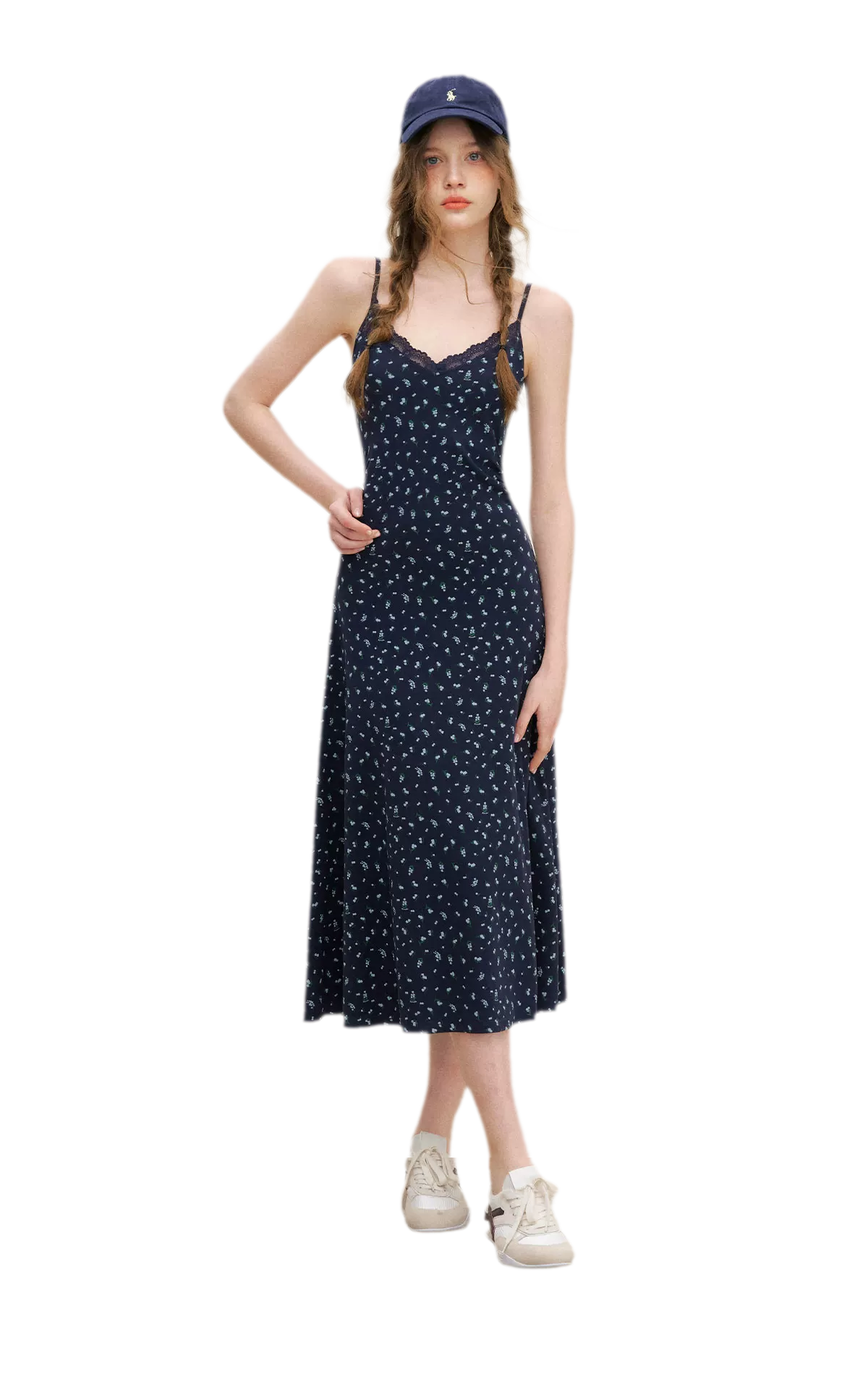 Lily of the Valley Lace A-line Dress
