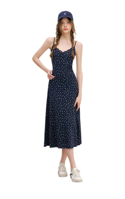 Lily of the Valley Lace A-line Dress