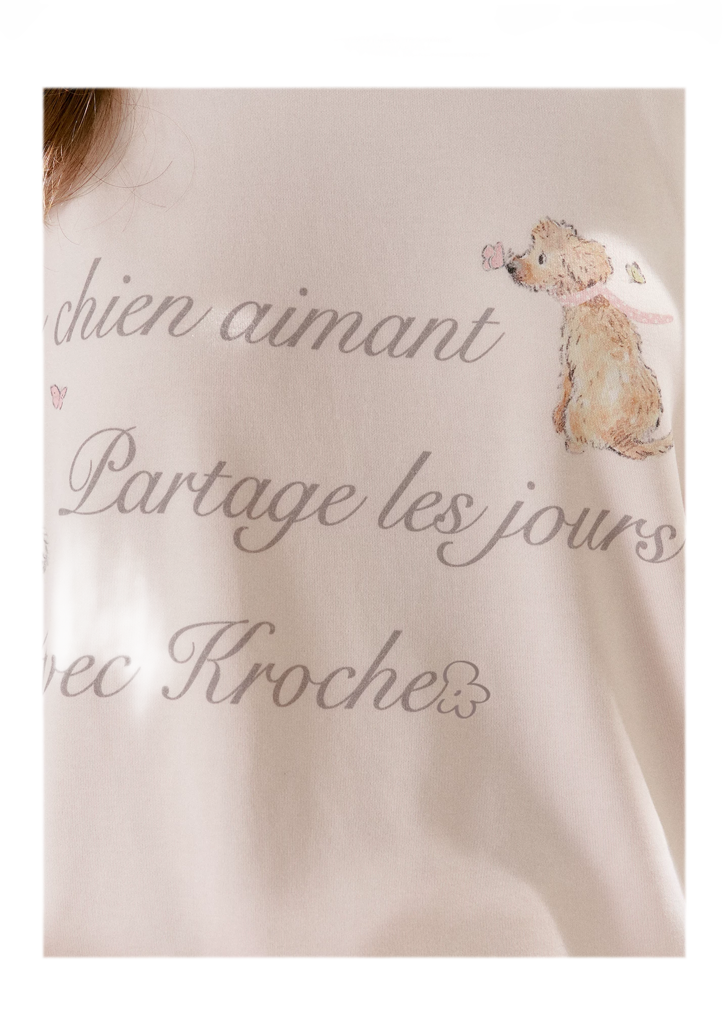 Modal Cotton Lace Tee