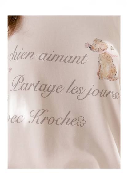 Modal Cotton Lace Tee