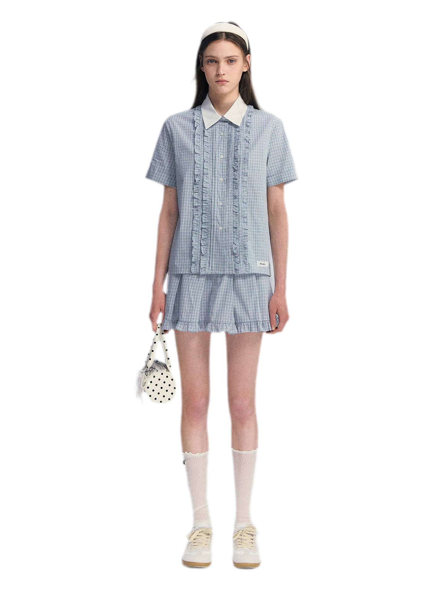 Blue Plaid Set