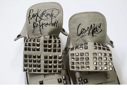 Punk Graffiti Canvas Sneakers
