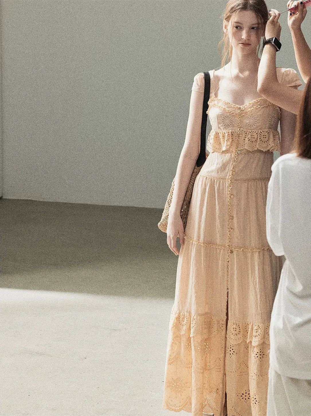 Floral Embroidered Dress