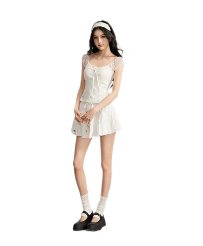 Lace Patchwork Top