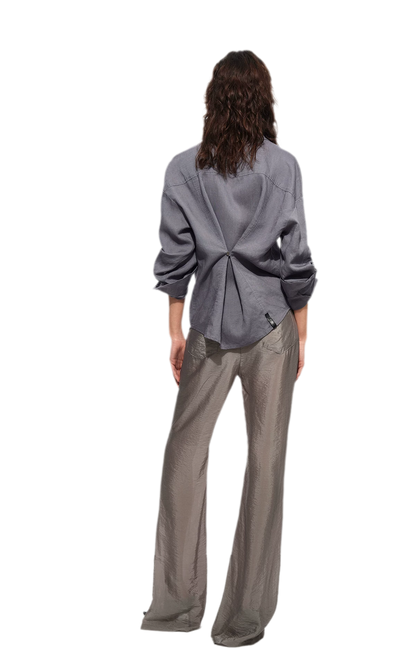 Silky Flared Lounge Pants