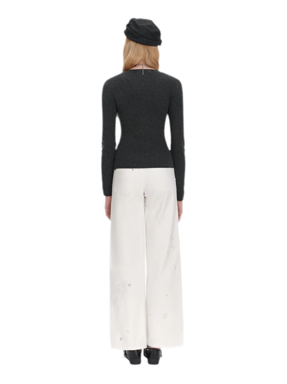 Textured Knit Undershirt
