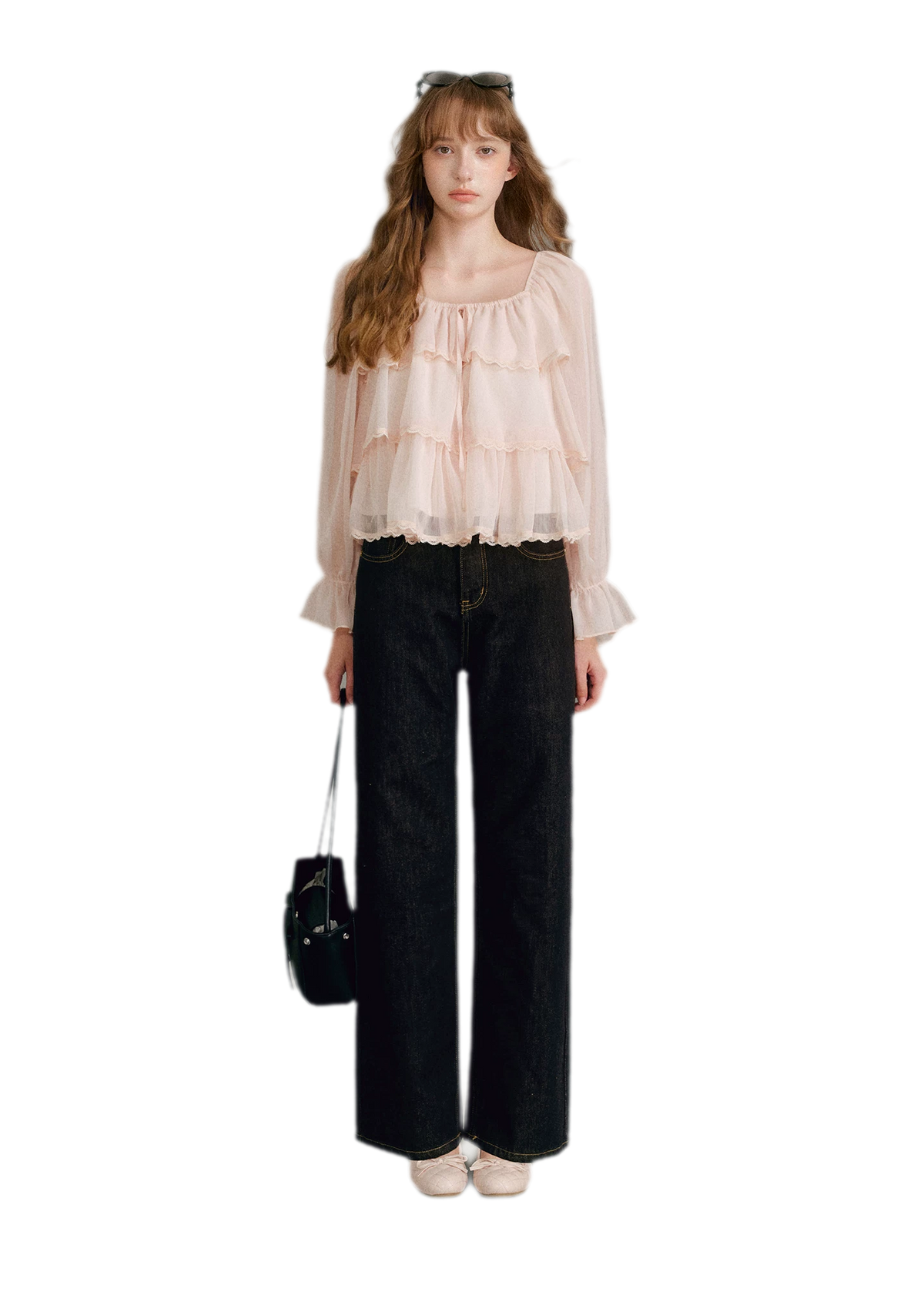 Soft Cotton Straight-Leg Jeans