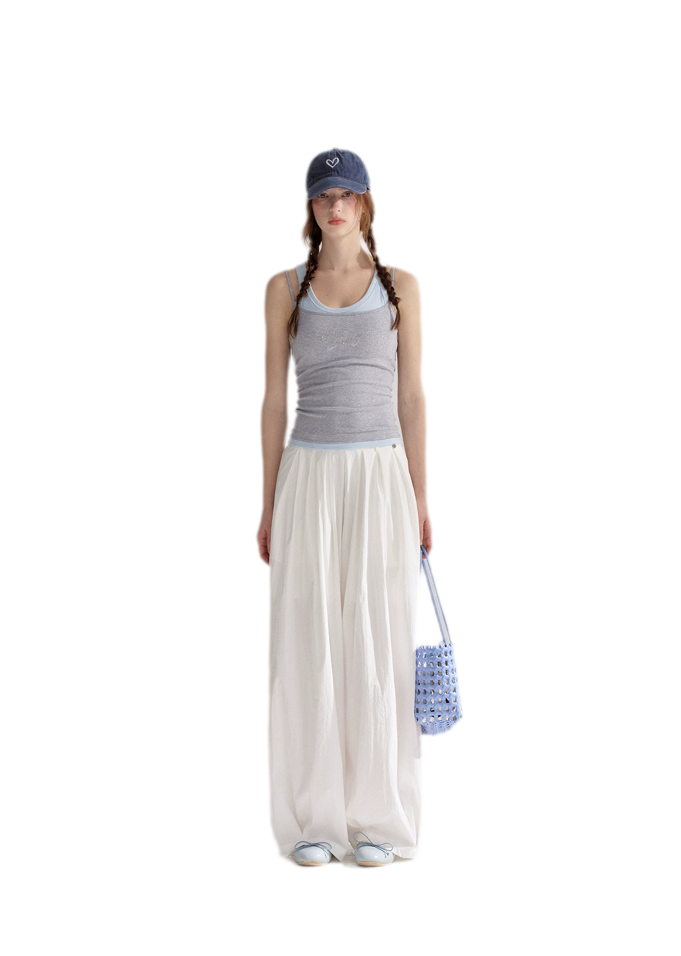 Pleated Balloon Relaxed Pants