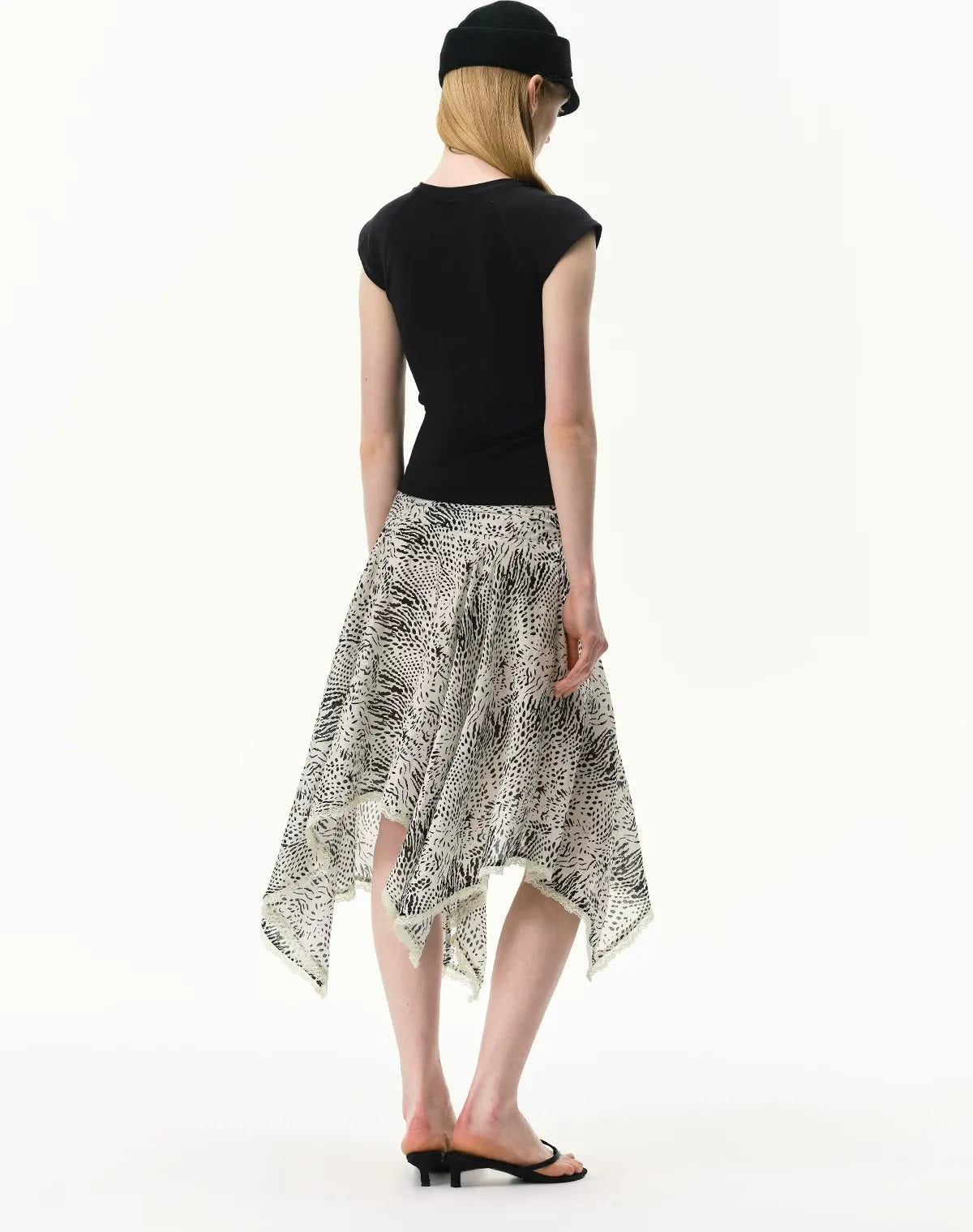 Zebra Lace Skirt