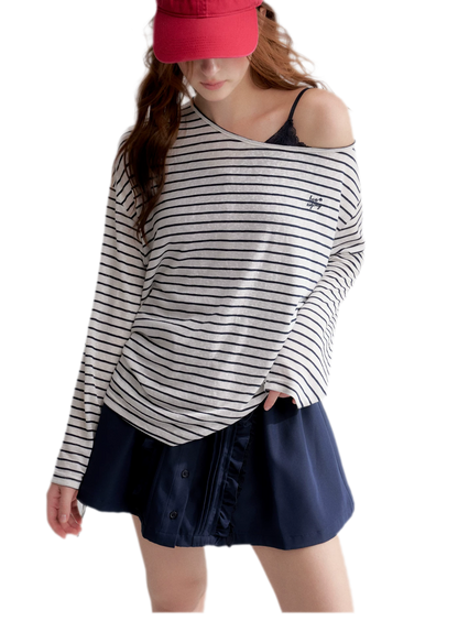 Lyocell Off Shoulder Top