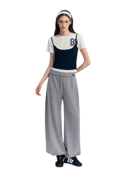 Modal Lantern Leg Pants