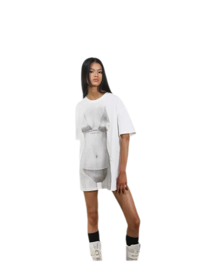 Bikini Illusion Cotton Tee