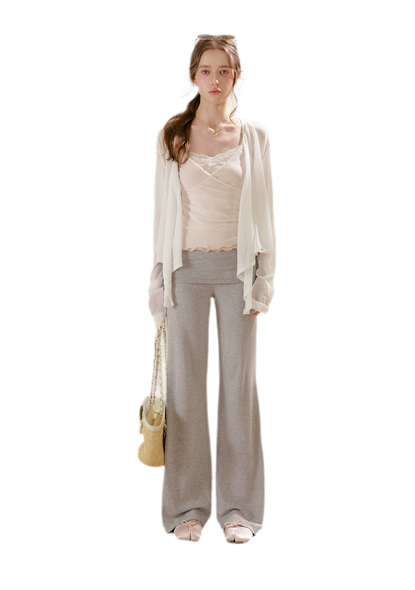 Sportique Knit Straight Pants