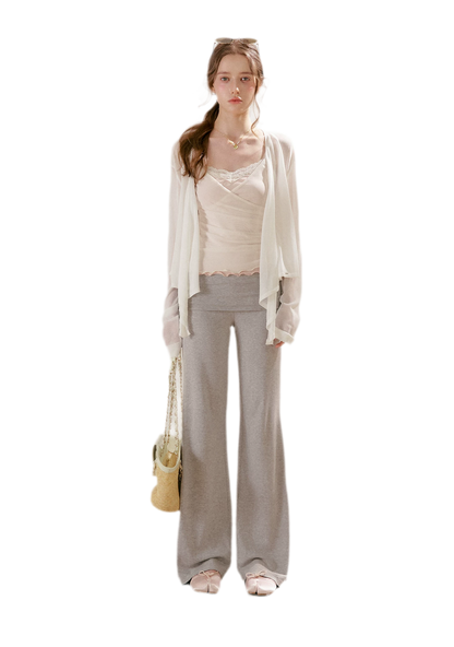 Sportique Knit Straight Pants