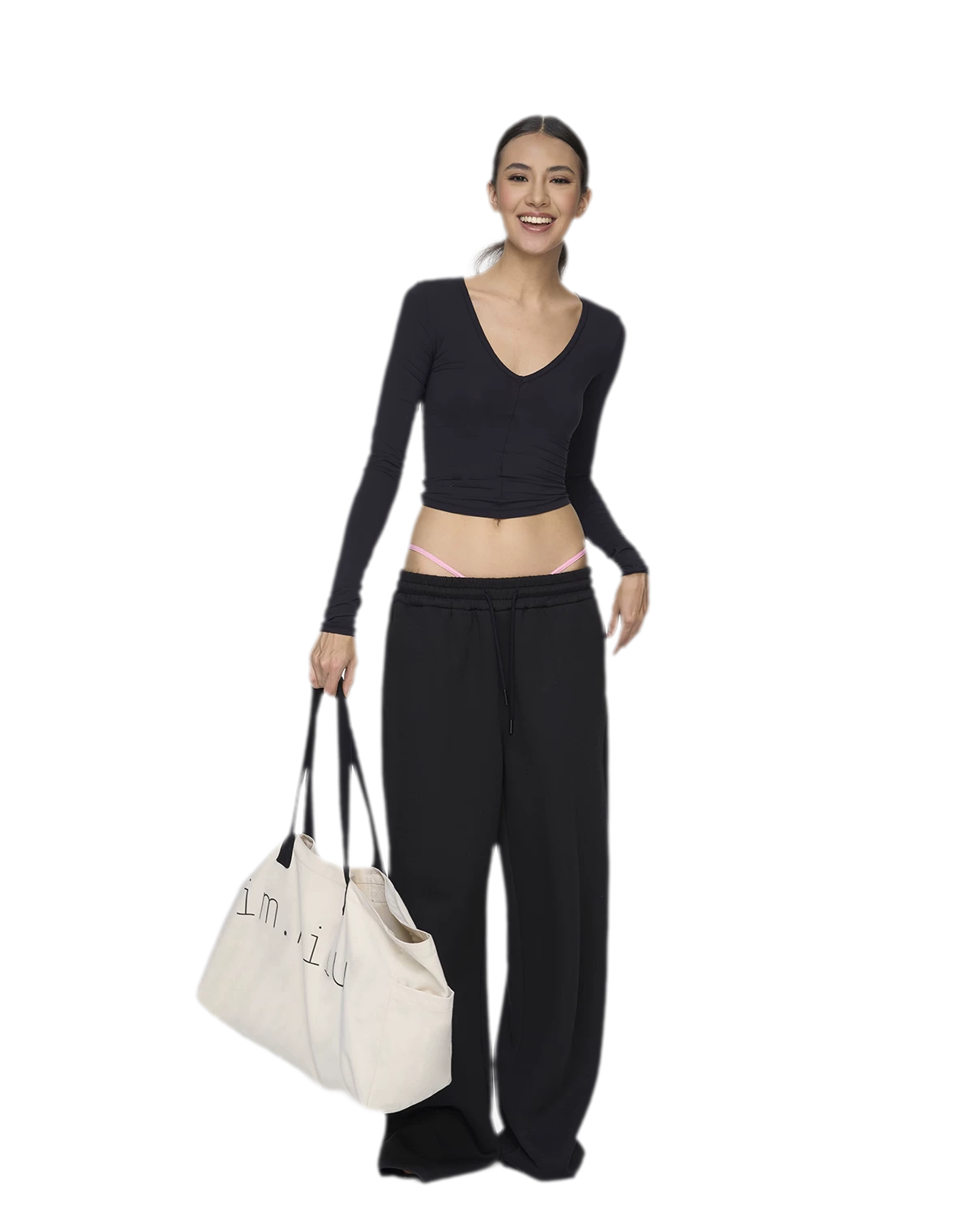 Canvas Elephant Tote Bag