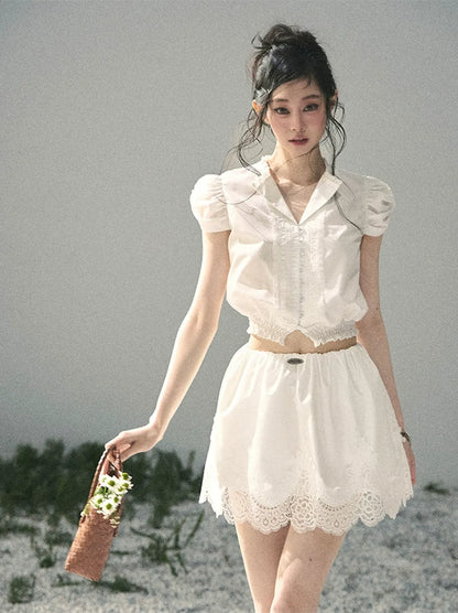 Lace Two-Way Set