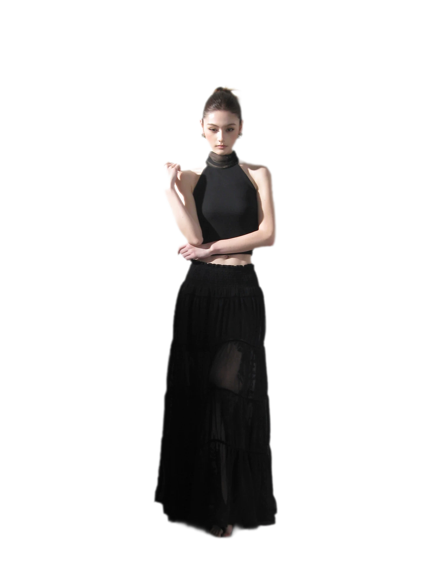 Halter Neck Bow Top