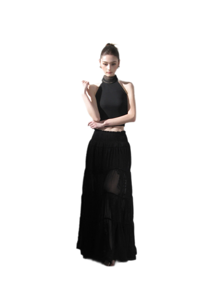 Halter Neck Bow Top