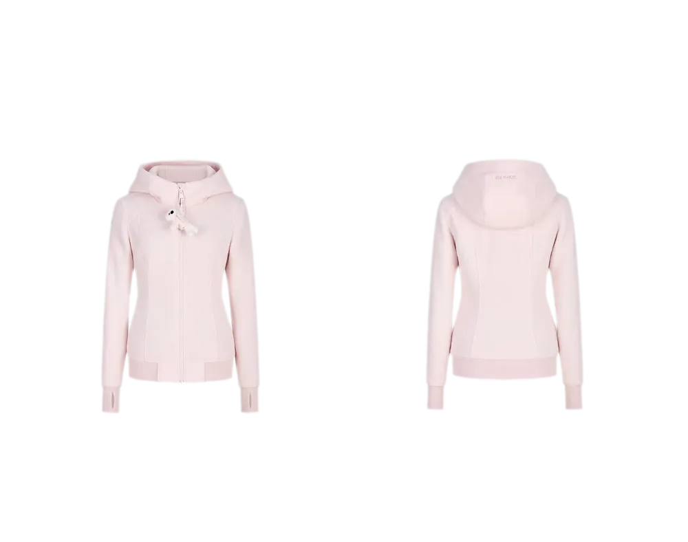 Soft Fleece Slim-Fit Hooded Jacket