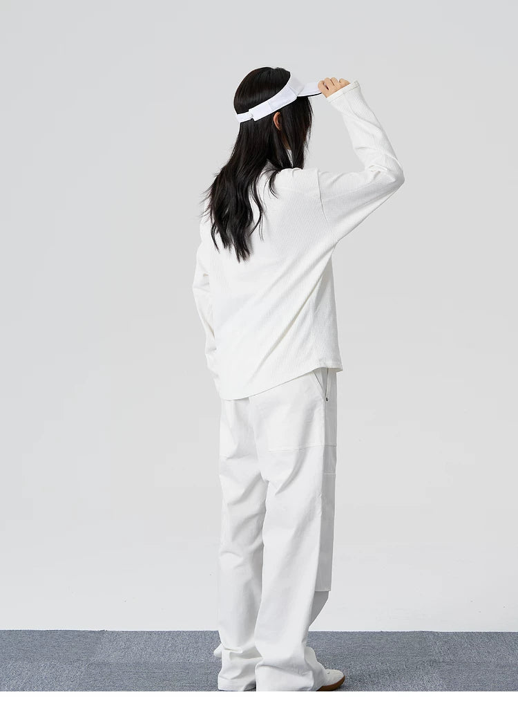 Sorona Waffle Long-Sleeve Top