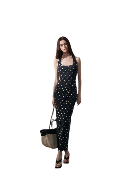 Polka Dot Twist Dress
