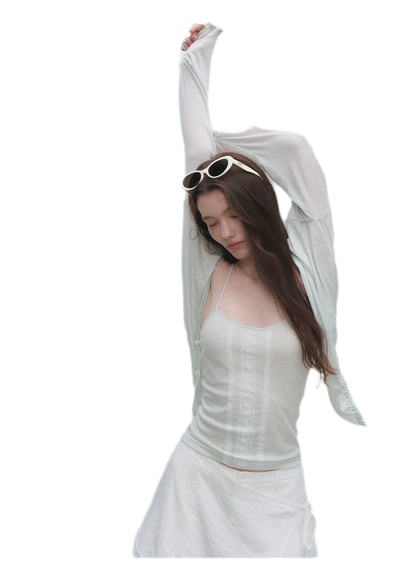 Lyocell Linen Lantern Sleeve Set