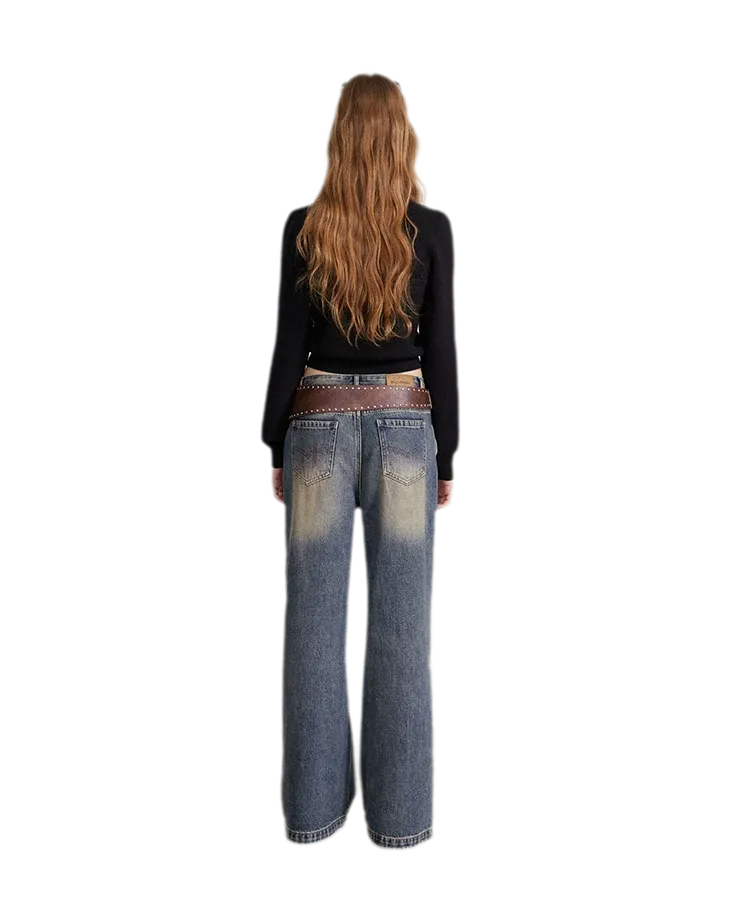Lace Trim Ribbed Knit Top