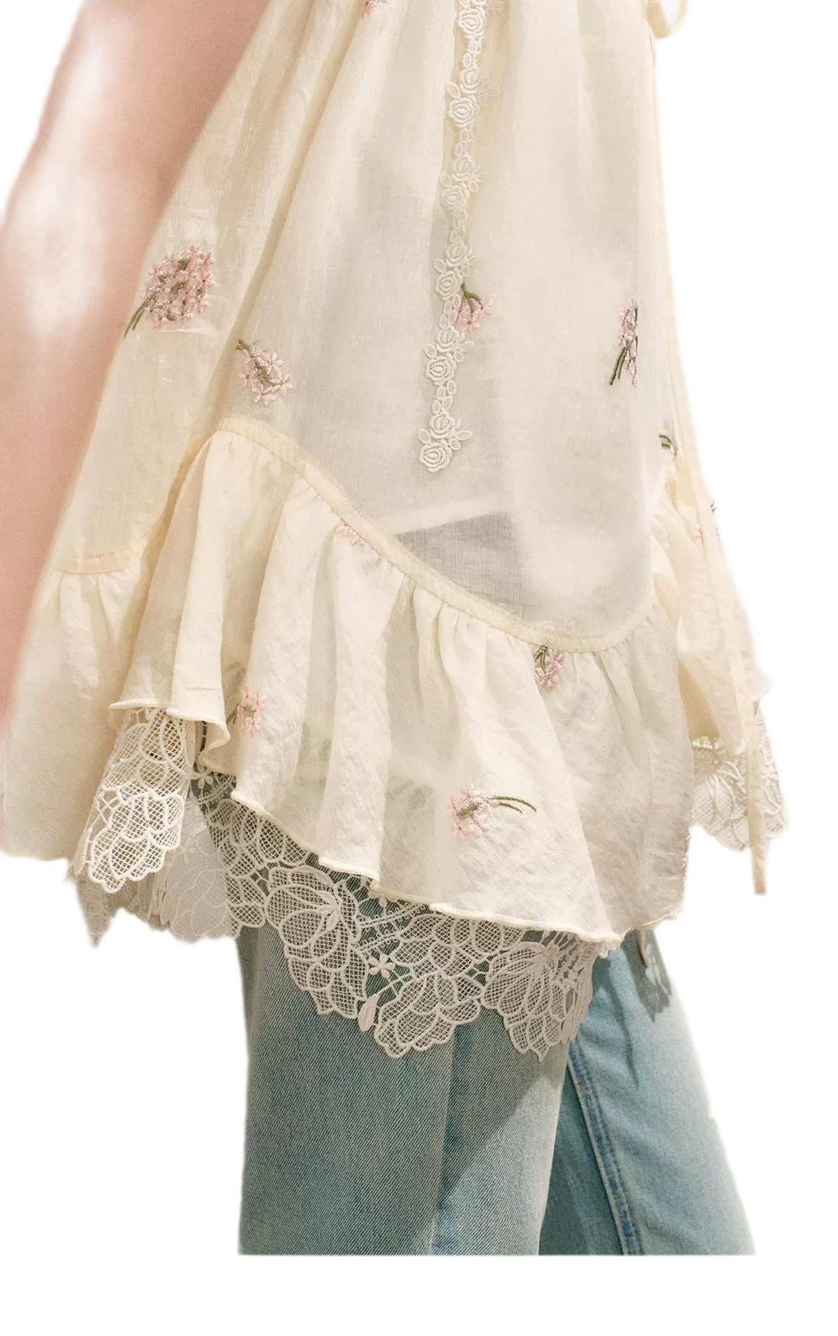Lace Embroidered Camisole