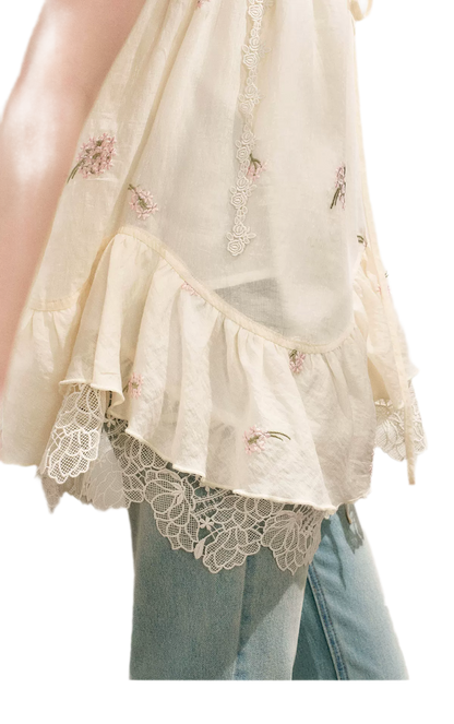 Lace Embroidered Camisole